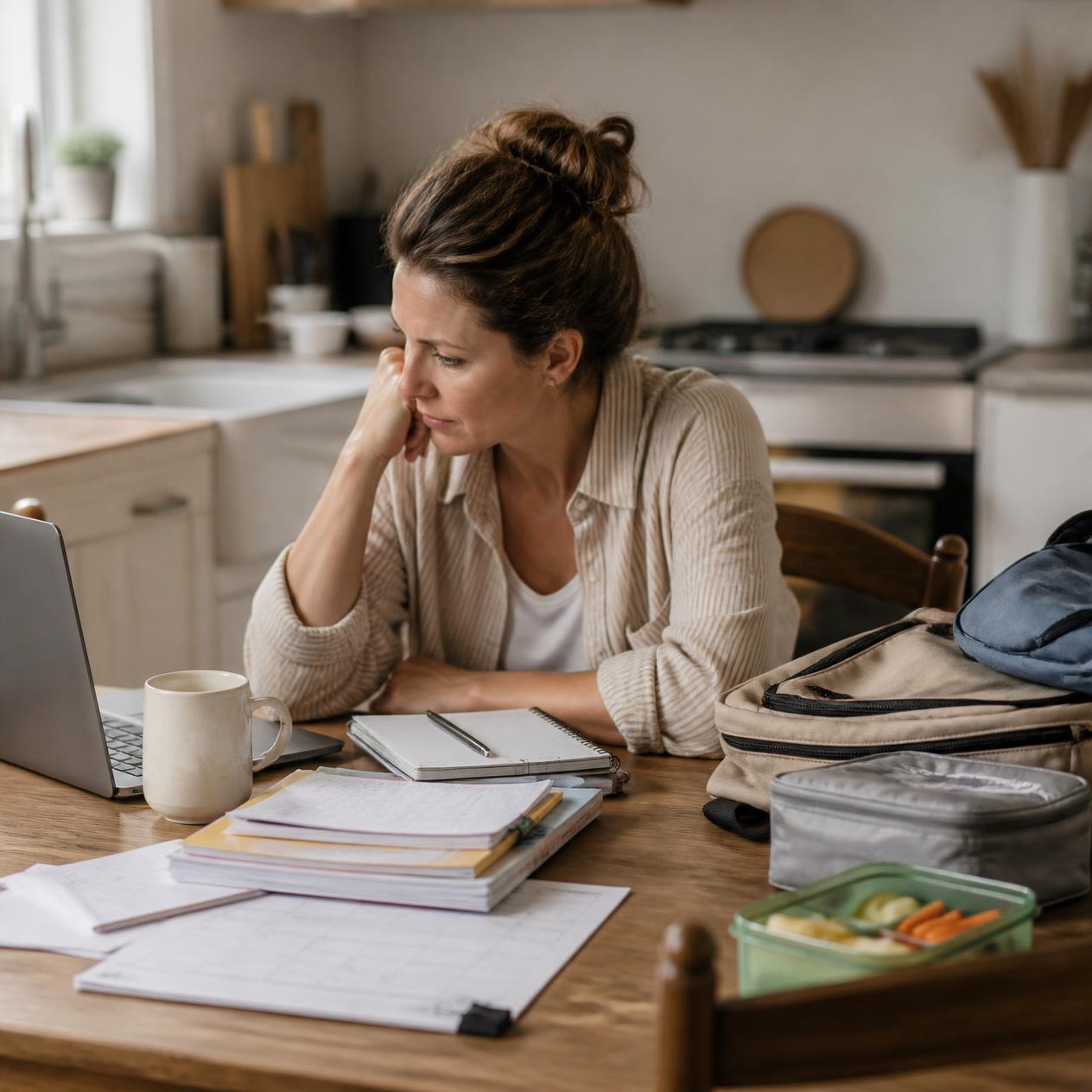 Back to School Mental Load: How to Stop Rebuilding the Whole Year in Your Head
